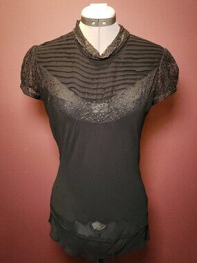 Victorian Style Peasant Top Blouse